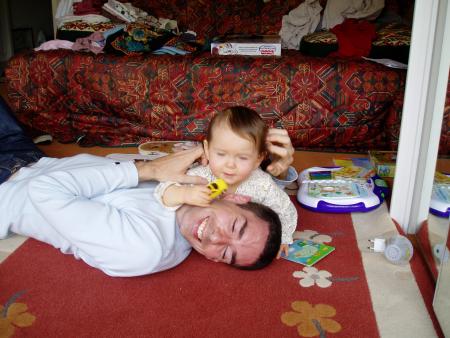 Le plus beau c'est mon papa !