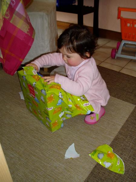 D�chirage de paquet cadeau